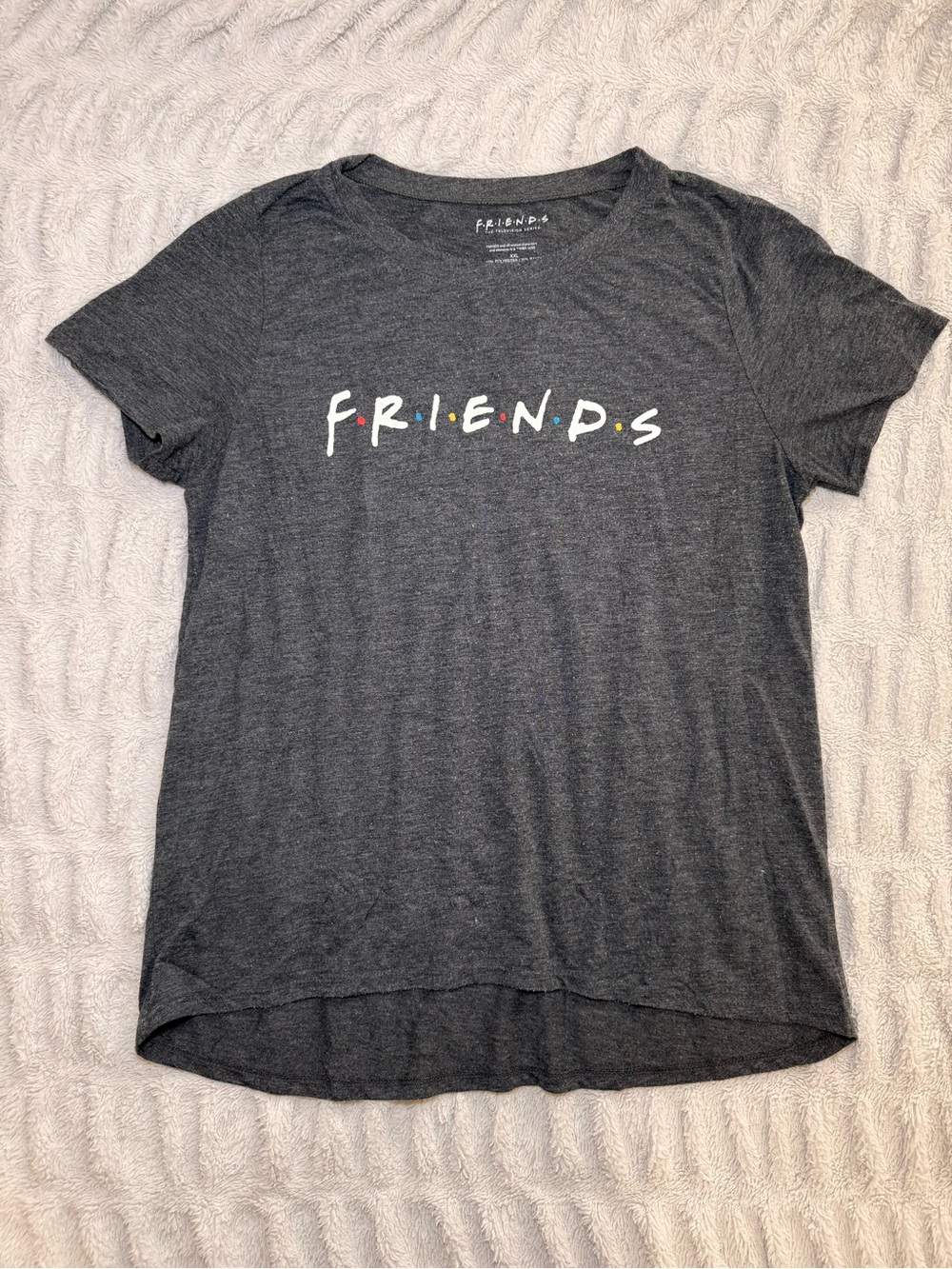 Friends Logo Short Sleeve Tee - Charcoal